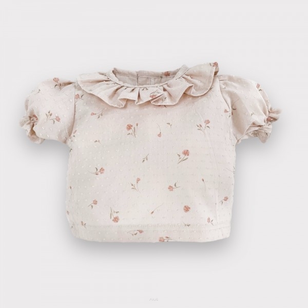 Bavlnená košieľka Plumeti Puff Sleeve (Béžová Tinkerbell)