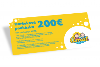 Darčeková poukážka v hodnote 200€